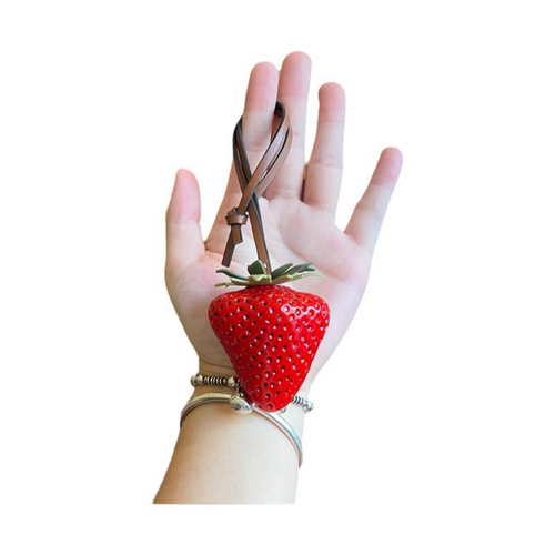 Berry Resin Keychain, Cute Bag Charm, Purse Decoration, Gift