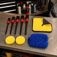 car detailing brush set