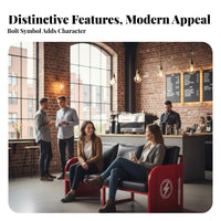 rustic & design Banquette Set sturdyDuty Build business-grade Furniture fashionable Design Cafe Table and Chair Group for Bar Managers, tavern, eaterys, eatery