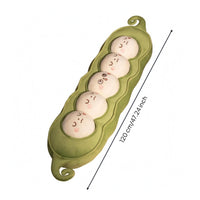 Pea Pod Body Pillow Filling Accents Pea Pillow Ergonomic Design Sleep Accessory for Bed