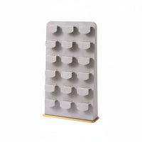 Microfiber Jewelry Display Light Elegant Design Post Earring Organizer Minimalist Design Post Earring Holder for Live Broadcasting, Showrooms