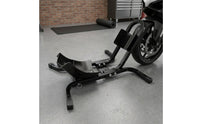Heavy-Duty Motorcycle Parking Stand Cylindrical Motorcycle Stand with Cradle Universal Powder-Coated for Workshop