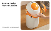Round Diaper Disposal System Large Capacity Diaper Disposal System Nursery Item Silent Functioning Easy to Use for Infants