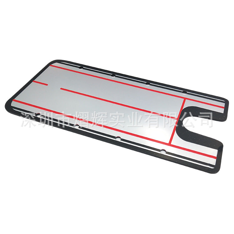 Golf Putting Alignment Mirror Training Aid for Swing Posture Correction