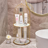 Birdcage Style Storage Basket for Bathroom