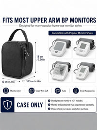 Portable Blood Pressure Monitor Storage Bag, Home Blood Pressure Monitor Carrying Case, Protective Pouch