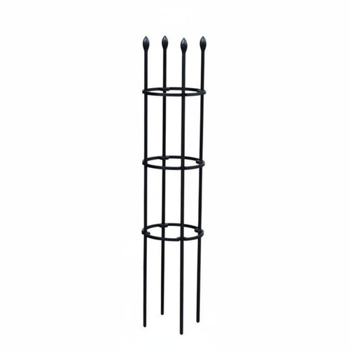 Fan-Blade Top Obelisk Assists Climbing Plants Obelisk Plant Trellis Decorative Design Sturdy Framework for Balcony Gardeners