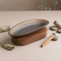 Palo Holy Holder Multi-Use Ash Catcher Tray Heat-Resistant for Mindful Movement