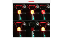 Bike Tail Lamp with Mounts Memory Mode Rear Lamp with USB Cable Super Bright for Cyclists, Road Bikers, Daily Commuting
