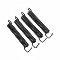 4 Pieces Improves Sound Clarity Plastic-Coated Coated Tremolo Springs Long-Lasting Noiseless Guitar Springs Resistant for Studio Recording, Live Performance