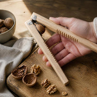Wooden Peanut Sheller and Nut Cracker Tool for Home Use