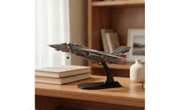 1:100 Scale F-14 Tomcat Model Variable-Sweep Wing F-14 Fighter Jet Model Collectible Toy Precision for Collectors