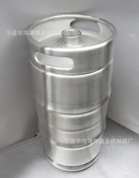 30L扎啤桶59cm冰柜专用美式1/4可堆叠啤酒桶井式板式KEG桶SGS认证