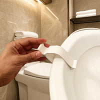 Toilet Seat Stabilizer Clip Low-Profile Design Toilet Seat Clamp Sturdy
