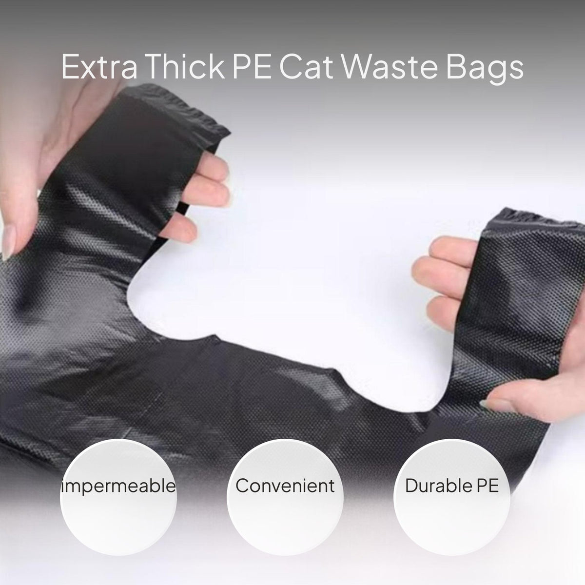 Cat Poop Bags Disposable Leakproof Pet Waste Bags