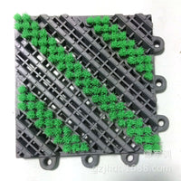 Commercial Modular Interlocking Nylon Brush Floor Mat