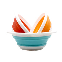 Foldable EVA Fishing Bait Bowl Portable Mixing Basin for Angling Supplies