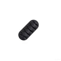 5-Slot TPR Desktop Cable Organizer Clip