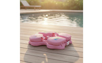 Adjustable Baby Buoyancy Aid with Shoulder Straps Padded Baby Swim Buoyancy Aid Safe Non-Inflatable Swim Circle Stable for Toddlers