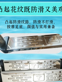 Swimming Pool Thickened Ladder 304 Stainless Steel Handrail Pool Stairs with Steps Customizable