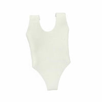 1/12 Scale Single-Piece Swimsuit Sleeveless Female Action Figure Bodysuit Fitting 6 Inch Figure Swimsuit for Diorama Building Decor