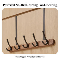 Multi-Purpose Hanging Peg Drill-Free Installation Wavy Wall Peg Easy to Install