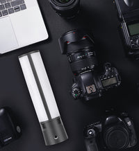 Foldable LED Fill Light for Live Streaming, Portable with Wired Control
