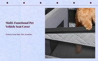 Waterproof dog car seat booster