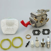 Sawing Equipment Carburetor Kit with Ignition Plug Sturdy Parts Resistant