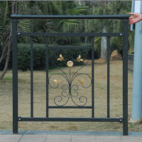 Zinc Steel Balcony Railing for Villas and Homes - Easy Assembly Protective Fencing