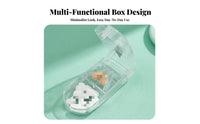 2-in-1 Cutter and Organizer Stainless steel cutter for portableers, Caregivers