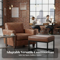 utilitarian Frame Couch urban Aesthetic Sofa inviting Upholstery for Families, Adults