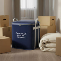 Quilt Storage Bag Dustproof Home Organization Carry Handles
