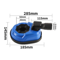 Drill Dust Collector Box Universal Fit Drill Dust Catcher Easy to Clean Power Tool Accessory for Construction, Renovation