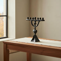 Abstract 7arm Candle Holder Creative Design Modern Art Candle Stand Stable Base Table Centerpiece for Entryway