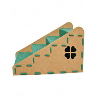 Cat Stairs with Felt Four-Tier Pet Ramp with Steps Sturdy for Sofa