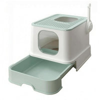 Drawer Style Litter Box Anti-Tracking Pet Supplies Odor Control for Indoor Use