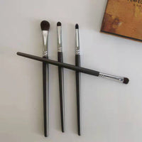 Professional Animal Hair Eyeshadow Brush Set - Goat and Pony Hair Makeup Tools