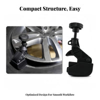 Tire Changer Clamp Time Saving Wheel Holder Easy to Use Tire Mounting Helper Tool for Mechanics, DIY Enthusiasts, Auto Repair Shop, Garage
