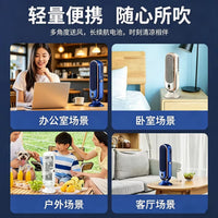 New Desktop Fan with Cooling, Quiet Oscillation, and Clip Design