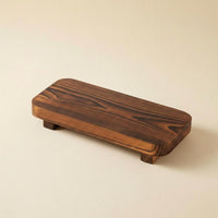 Wooden Display Base Sturdy Soap Holder Stand Easy to Clean for Bathroom
