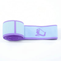 Segmented Dance Resistance Band Easy to Carry Numbered Stretch Strap Flexible Numbered Resistance Band Portable for Beginners