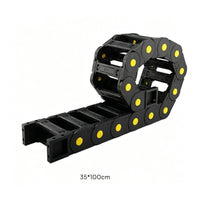 Fully Enclosed Drag Chain Stable Structure CNC Machine Cable Carrier Openable Links