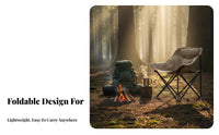 3level Adjustable Highspine Padded Moon Chair Foldable Design Packable Outdoor Chair Lightweight Portable Seating Breathable material for outdoor enthusiasts, Adults, fishermans, Camping, Fishing, al-fresco meal, spineyard