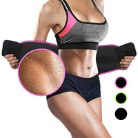 Adjustable Sweat Waist Trimmer Belt for Workout and Postpartum Support