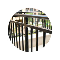 Customizable Aluminum Alloy Balcony Railing for Villas and Residential Areas