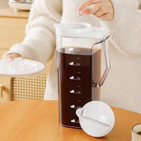 Cold Brew Coffee Pot for Home Refrigerator, Large Capacity Cold Brew Pitcher, Portable Cold Brew Tea Pot