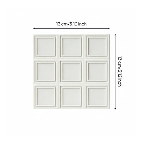 Miniature Wall Panel Realistic Look Dollhouse Ceiling Tile Original Style Decorative Miniature Panel for Hobbyists, Diorama