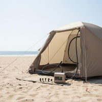 Waterproof Air Tent Sun Protection Large Inflatable Cabin Tent Spacious Portable for Families, Groups, Camping