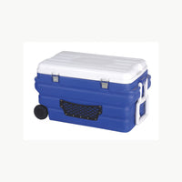 Portable Insulated Cooler Box for Outdoor Travel, Fishing, and BBQ